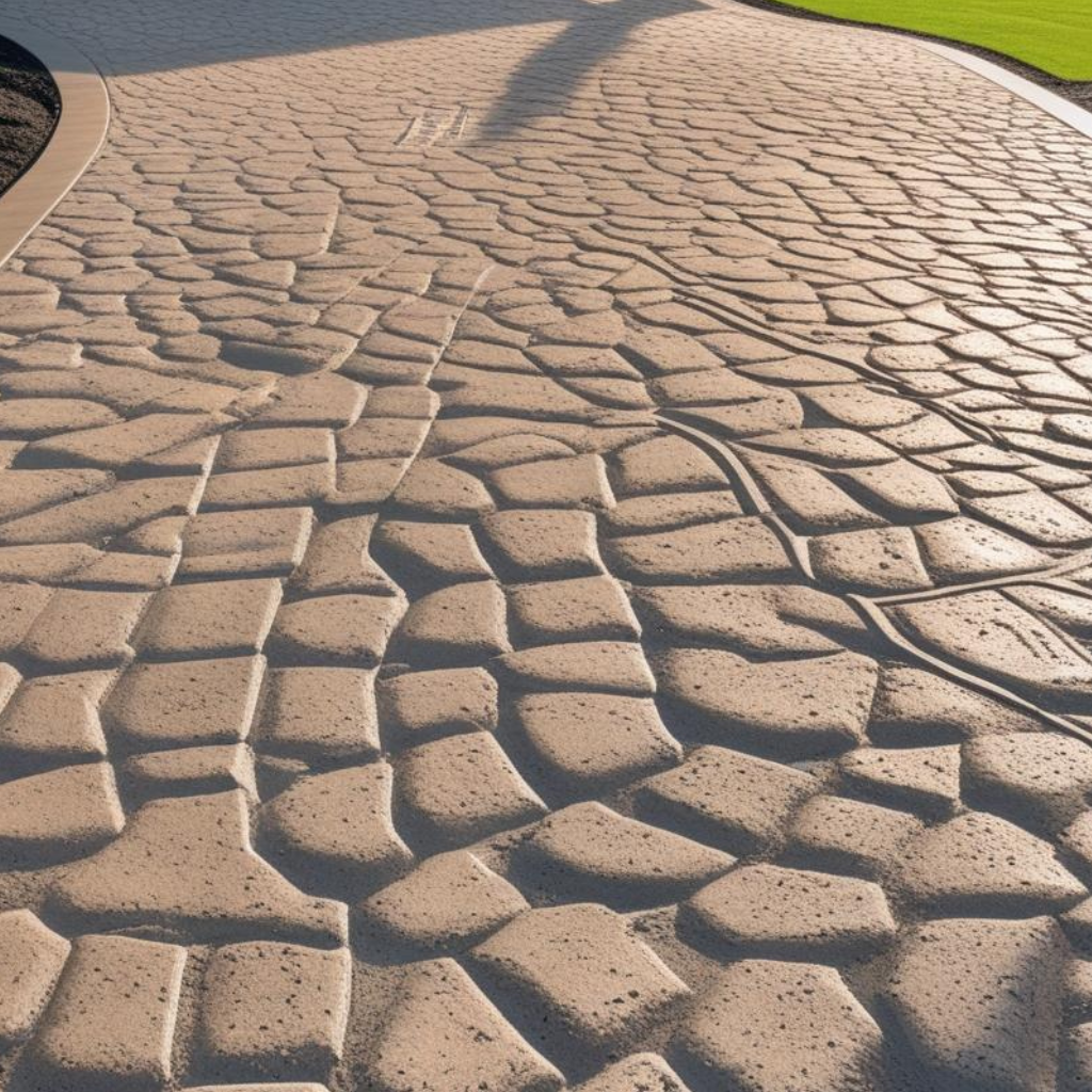Imprinted Concrete Driveway Services in Bromborough