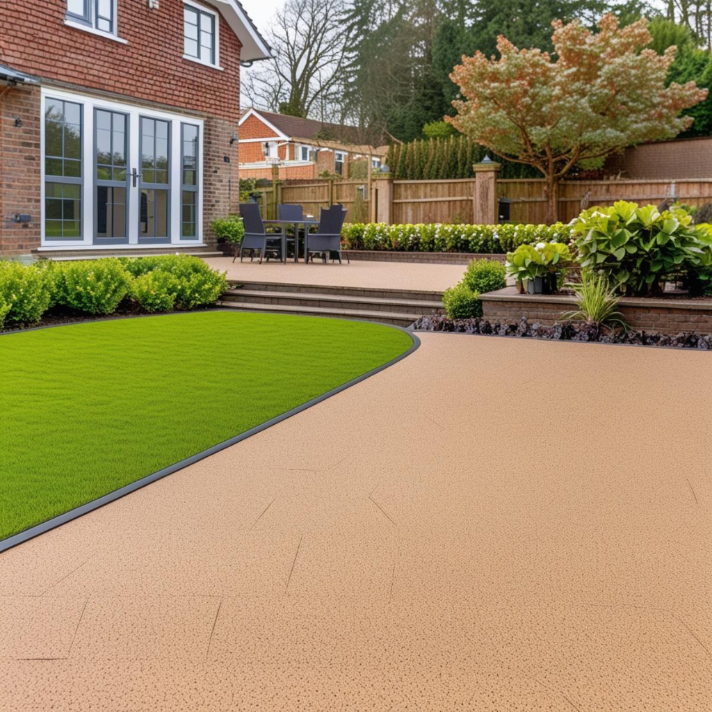 New Resin Paving in Bromborough